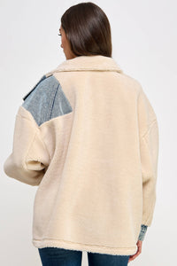 Lexi Denim Sherpa Jacket