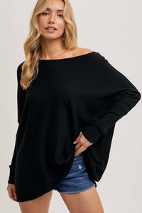 Heather Flowy Sweater