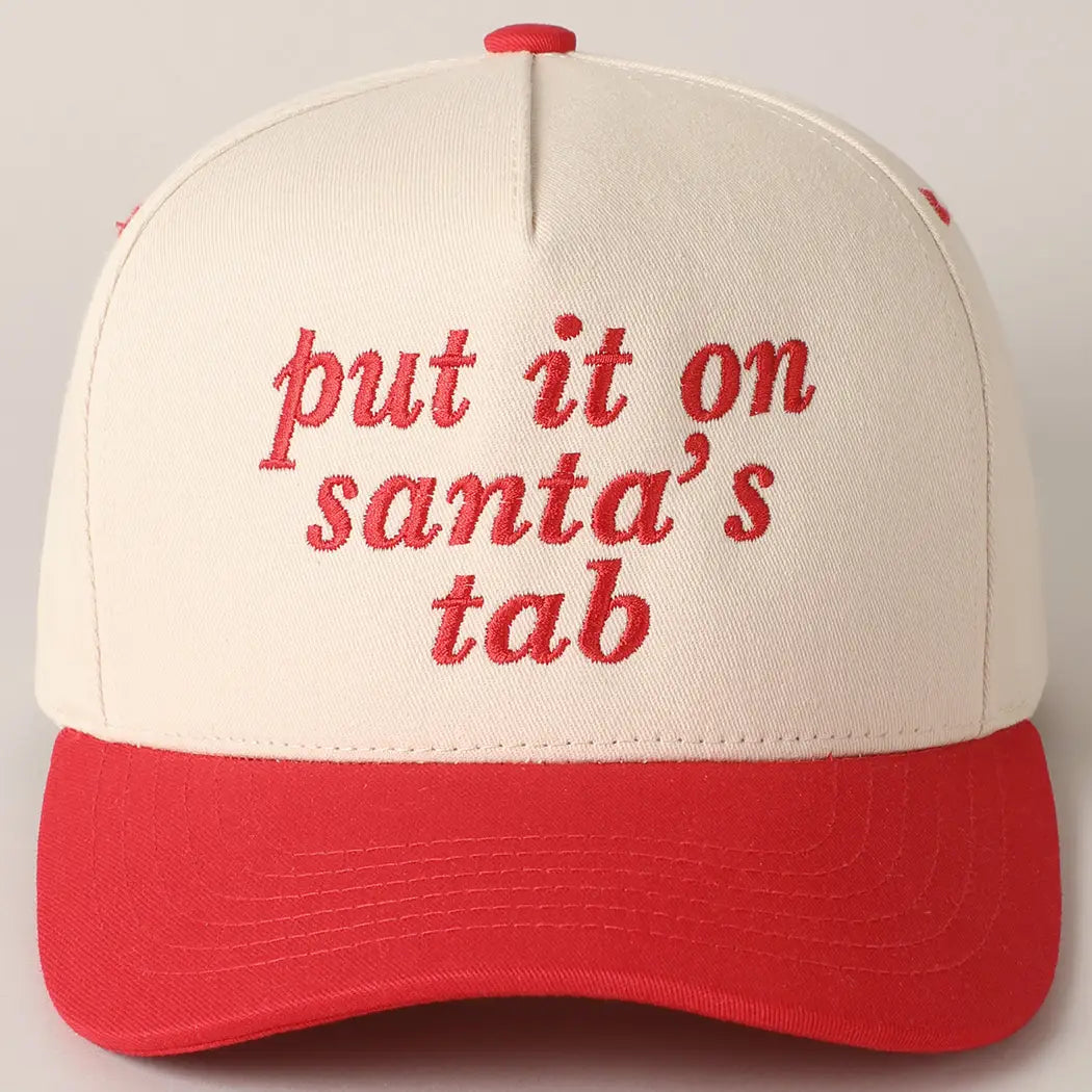 Santa's Tab Trucker Hat