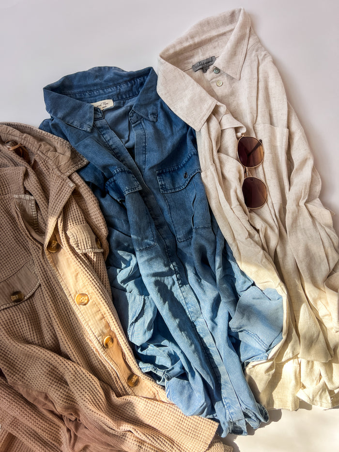 Steph Denim Button Up Shirt