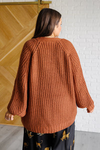 Chase Chestnut Cardigan