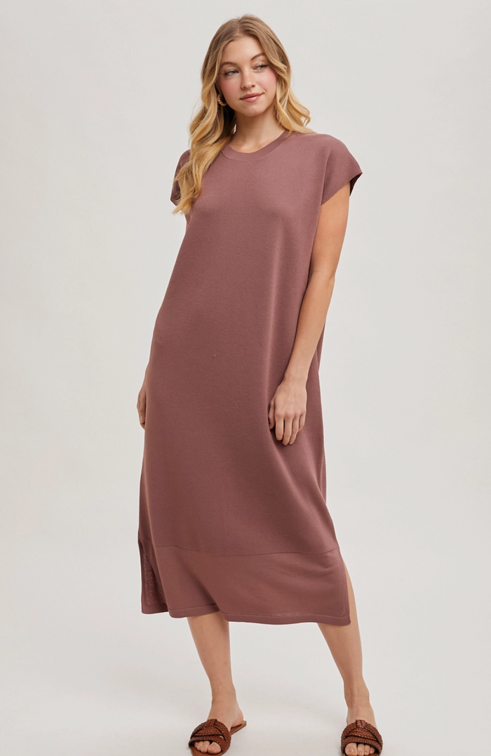 Lindsey Mauve Dress