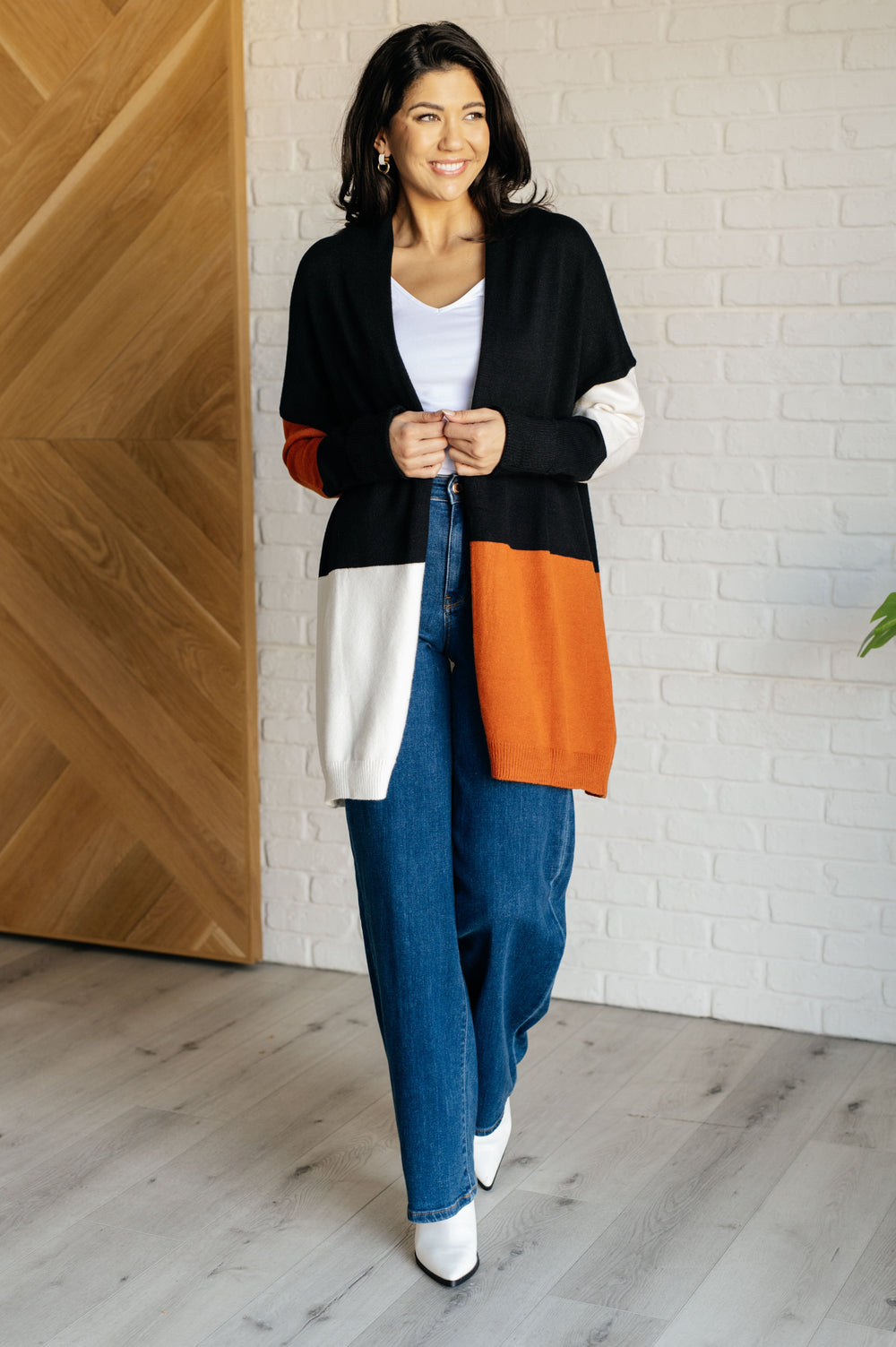 Bailey Block Color Cardigan