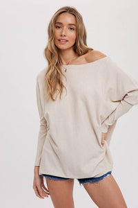 Heather Flowy Sweater