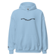 Chelsey Good Tides Wave Hoodie (Ash Grey & Light Blue)